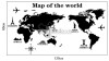 Decal dán tường bản đồ thế giới, có sẵn keo dán 2 mặt, dán quán cafe, ở TPHCM sau dán 1,2 x 0,6 (m) (dài x rộng) - 3