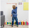 Decal bút chì đủ màu, dán theo sở thích, dán tường phòng bé, tại TPHCM - 2