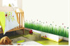 Decal dán tường chân tường cỏ xanh, màu xanh, dán chân tường phòng ngủ, 1,4 x 0,4 (m) (dài x rộng) TPHCM - 3