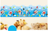 Decal dán tường chân tường doremon, dán theo sở thích, dán chân tường phòng ngủ, TPHCM - 2