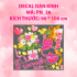 Combo 32- Decal chữ 8 tháng 3 hộp quà màu hồng - 2
