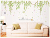 Dây leo xanh hoa tím decal dán tường, trang trí phòng khách, chi tiết rời, mới nhất tại TPHCM - 