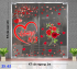 Decal 8/3 Trang trí cửa kính - Combo 62 -
