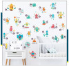 Decal bảng chữ cái robot, có sẵn keo, dán tường phòng bé, tại TPHCM  - 3