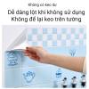 Giấy decal dán bếp màu xanh khổ 0.6 m x 5m trang trí bếp đẹp, chống dầu mỡ dễ lau chùi - 3