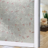 Decal dán kính hoa văn họa tiết hoa đỏ 90cm x 1m - 1