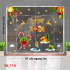 Decal dán kính Noel   Combo số 114 - 