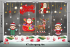 Decal dán kính Noel Combo số 10 - 