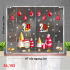 Decal dán kính Noel Combo số 103 - 