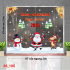 Decal dán kính Noel Combo số 105 - 