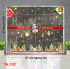 Decal dán kính Noel Combo số  132  - 