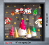 Decal dán kính Noel Combo số 173 - 