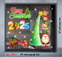 Decal dán kính Noel Combo số 179 - 