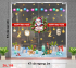 Decal dán kính Noel Combo số 188 - 