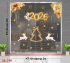 Decal dán kính Noel Combo số 198 - 