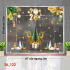 Decal dán kính Noel Combo số 122 - 