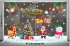 Decal dán kính Noel combo số 4 - 