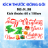Decal dán kính Noel Combo số 63 - 1
