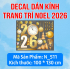 Decal dán Noel 511 - 1