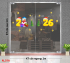 Decal dán Noel 516 - 