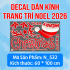 Decal dán Noel 532 - 1