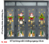 Decal dán Noel 562 cửa 4 cánh - 