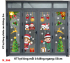 Decal dán Noel 566 cửa 4 cánh - 