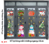Decal dán Noel 571 cửa 4 cánh - 