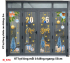 Decal dán Noel 574 cửa 4 cánh - 