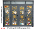 Decal dán Noel 575 cửa 4 cánh - 