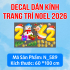 Decal dán Noel combo số 17 - 5
