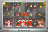 Decal dán Noel combo số 200 - 