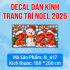 Decal dán Noel combo số 200 - 4