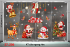 Decal dán Noel combo số 206 - 