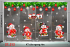Decal dán Noel combo số 211 - 