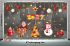 Decal dán Noel combo số 23 - 