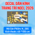Decal dán Noel combo số 3 - 2
