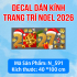 Decal dán Noel combo số 33 - 6