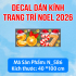 Decal dán Noel combo số 34 - 3