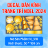 Decal dán Noel combo số 40 - 3
