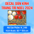 Decal dán Noel combo số 46 - 1