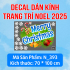 Decal dán Noel combo số 49 - 4