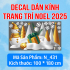 Decal dán Noel combo số 50 - 4