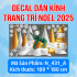 Decal dán Noel combo số 50 - 5