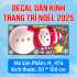 Decal dán Noel combo số 55 - 3