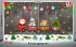 Decal dán Noel combo số 64 - 