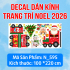 Decal dán Noel combo số 64 - 3