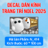 Decal dán Noel combo số 7 - 5