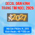 Decal dán Noel combo số 78 - 4