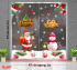 Decal dán Noel số 607 - 